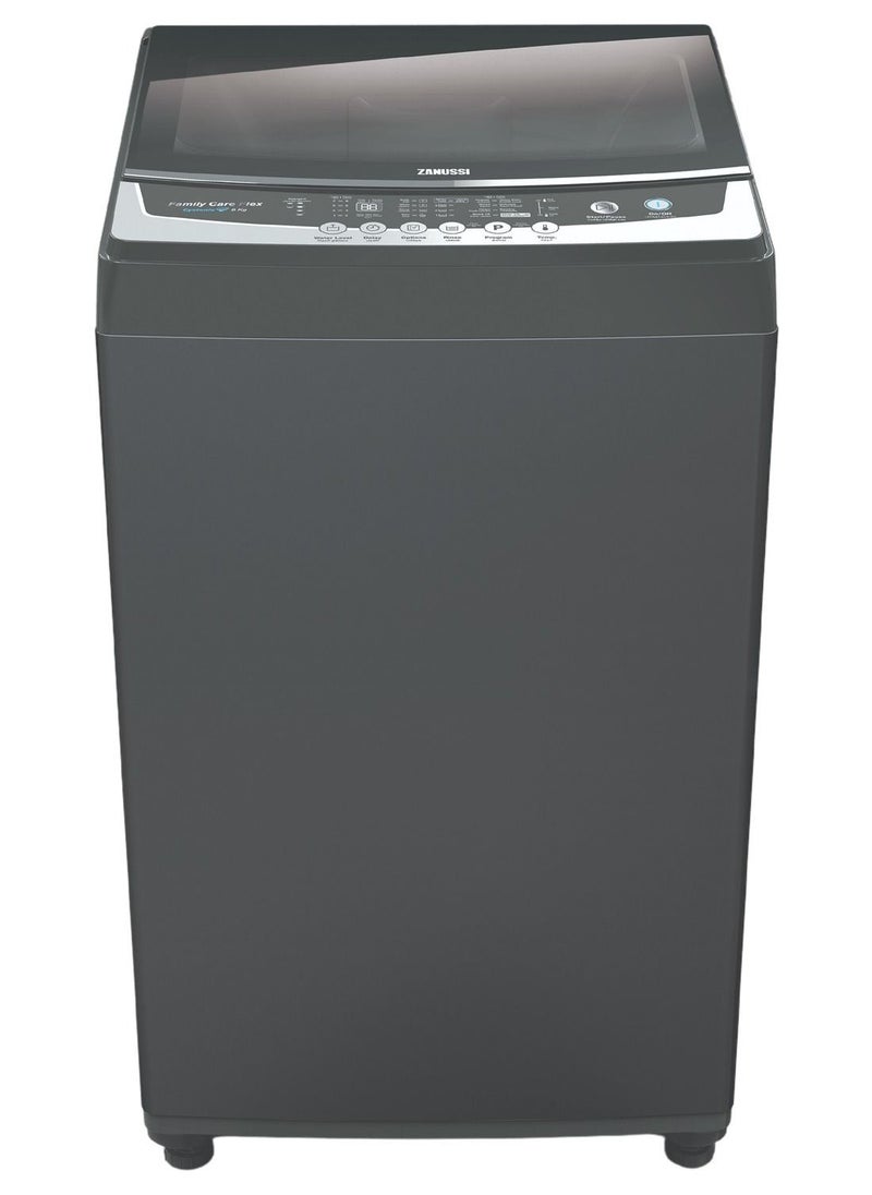 ZANUSSI Top Load Automatic Washing Machine, 680RPM, 10 KG, Silver, ZWT10710D 