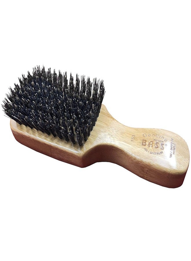 BASS 100% Pure Wild Boar Bristle Men's Brush - Light Wood Handle by Bass Brush - Image 2