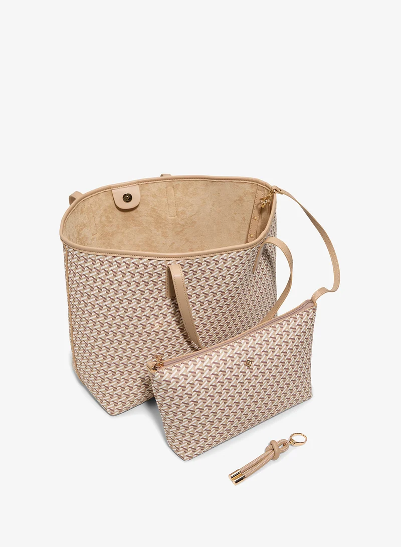 Call it Spring Tan Lookout Tote Bag for Women | Best Price UAE