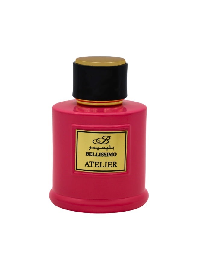 Bellissimo Atelier Pink Eau de Parfum 3.4 fl oz   Captivating & Long-Lasting Women's Fragrance in Elegant Packaging - Image 1