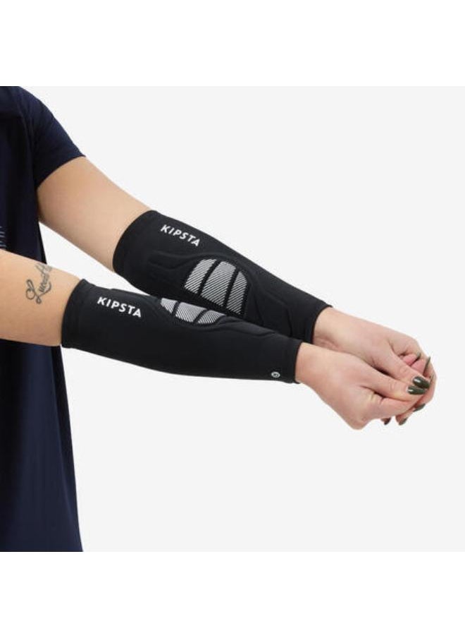 ALLSIX Volleyball Sleeves VAP100 - Black/White  - Image 1