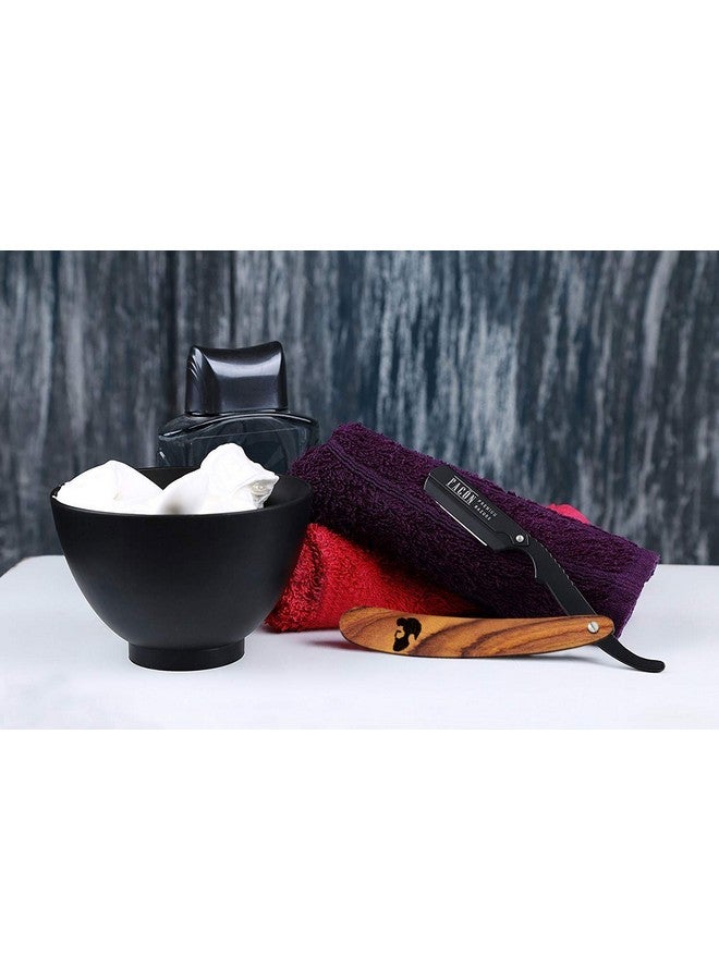 FACON 100 Blades + Facón Professional Vintage Straight Edge Barber Razor - Salon Quality Cut Throat Shavette - Image 2