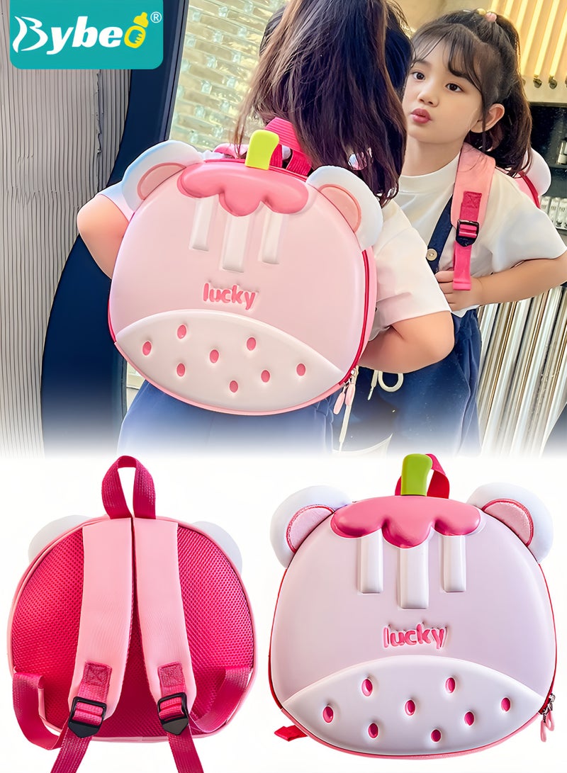 Bybeo Kids Backpack, Toddler School Bag, Small Kids Daypack, Baby Preschool Bag, Cute Cartoon Travel Bag for Baby Boys and Girls, Perfect for Kindergarten, Travel, School - Image 1