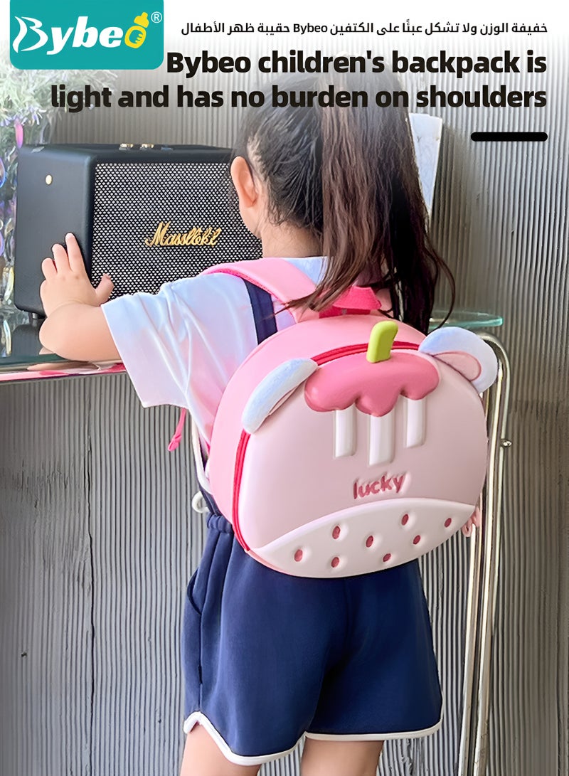 Bybeo Kids Backpack, Toddler School Bag, Small Kids Daypack, Baby Preschool Bag, Cute Cartoon Travel Bag for Baby Boys and Girls, Perfect for Kindergarten, Travel, School - Image 3
