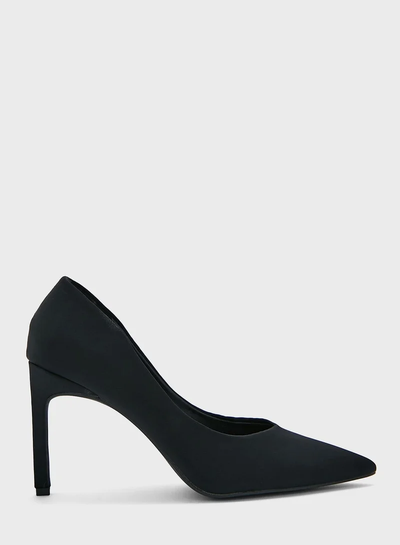 Truffle Shimmery Pumps