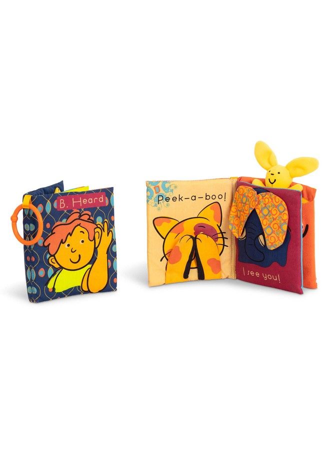 B. Toys By Battat Two Soft Baby Books Fabric Cloth Books For Babies Interactive Sounds & Illustrations Nontoxic Toddler Shower Bath Books Touch & Feel 2 Pcs 6 Months + - Image 4