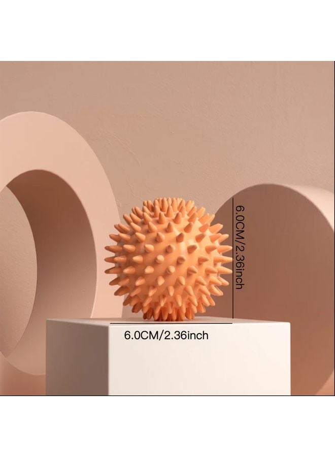 Orange Fascia Ball For Deep Tissue Massage Neck Back Shoulder And Foot Pain Relief - Image 3