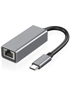 SMART SOURCE USB C to Ethernet Adapter, Gigabit Type C to Rj45 Wired Network, Supports 10/100/1000Mbps, Thunderbolt 3 to LAN Network Adapter, Compatible with ThinkPad, Surface Pro, iPad-Pro, MacBook Pro, Galaxy  - Image 1