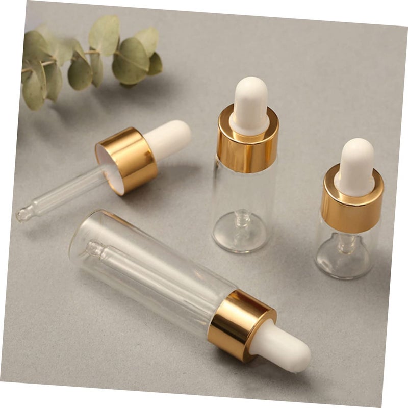 Multi Color 25pcs Glass Dropper Bottles Leak Proof Lid Refillable Reusable for Essential Oils Perfumes Travel - Image 3