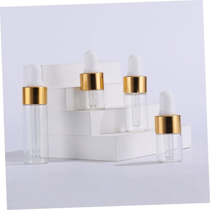 Multi Color 25pcs Glass Dropper Bottles Leak Proof Lid Refillable Reusable for Essential Oils Perfumes Travel - Image 5