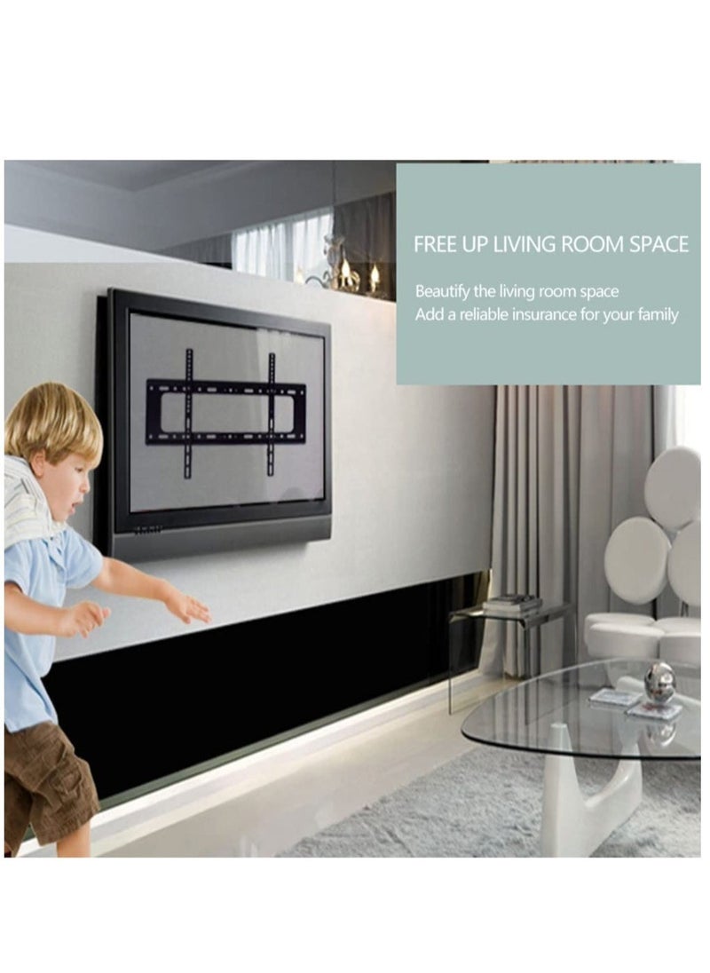 ELTRAZONE TV Wall Mount for TVs Up to 85" - Holds Your TV Only 1.25" from The Wall - Big Hardware Assortment for Simple Install - Image 3