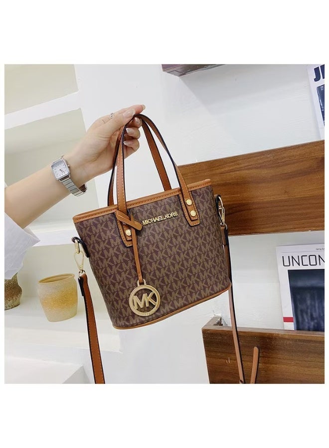 MK Classic Letter Tote Bag, Convertible to Crossbody - Image 1