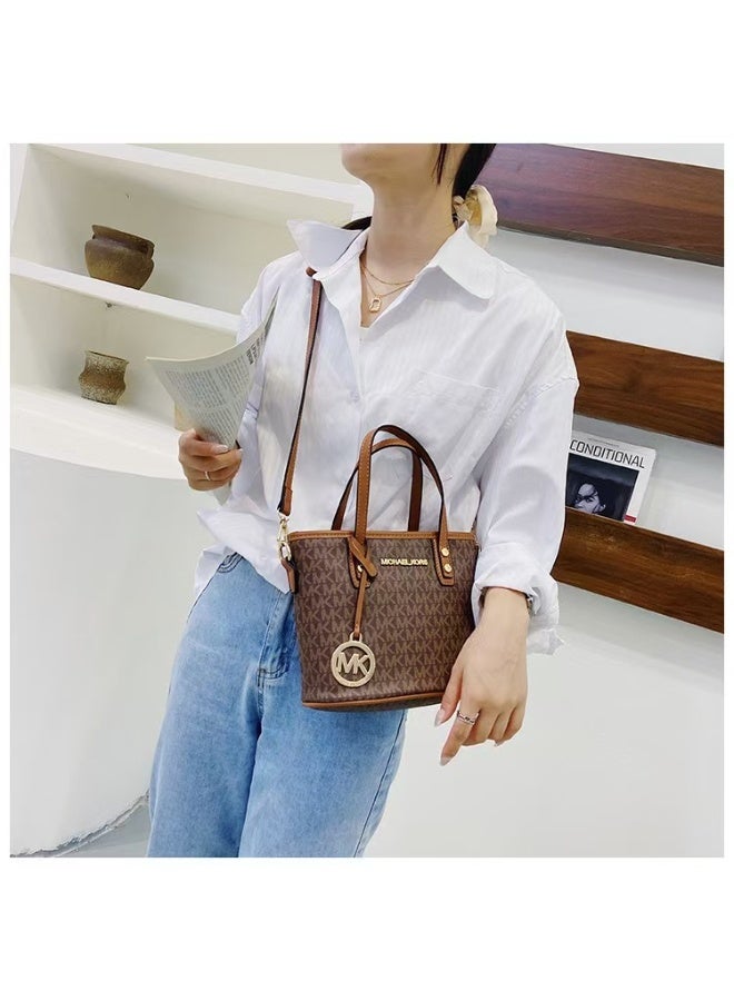 MK Classic Letter Tote Bag, Convertible to Crossbody - Image 3