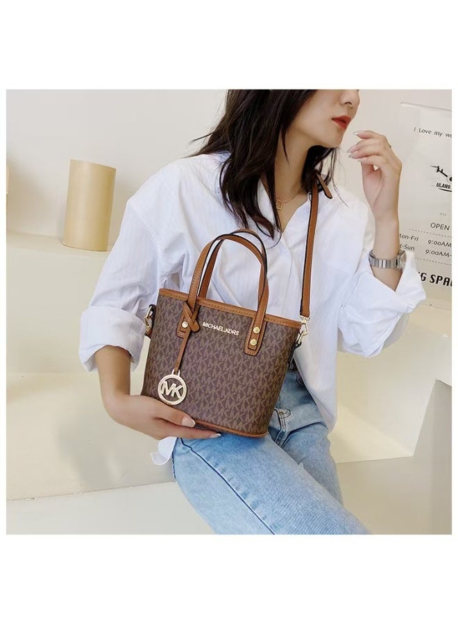 MK Classic Letter Tote Bag, Convertible to Crossbody - Image 2