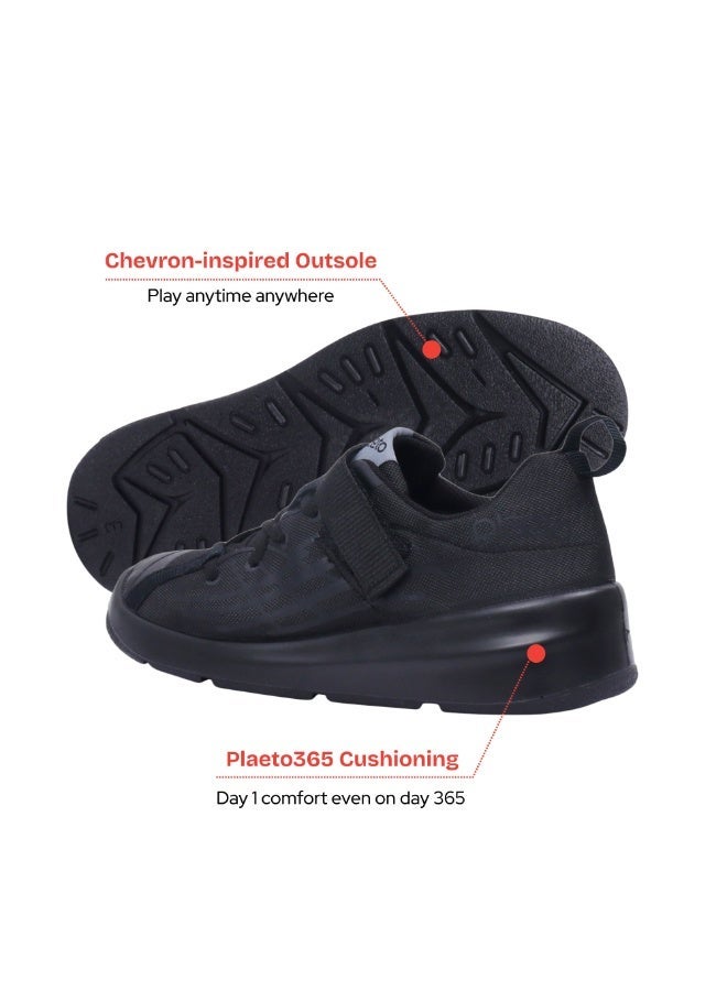 Plaeto Kids School Shoes for Boys & Girls – Lightweight, Durable, Comfortable All-Day Wear with Cushioned Sole, Breathable Design & Strong Grip for School, Sports and Daily Activities - Image 5