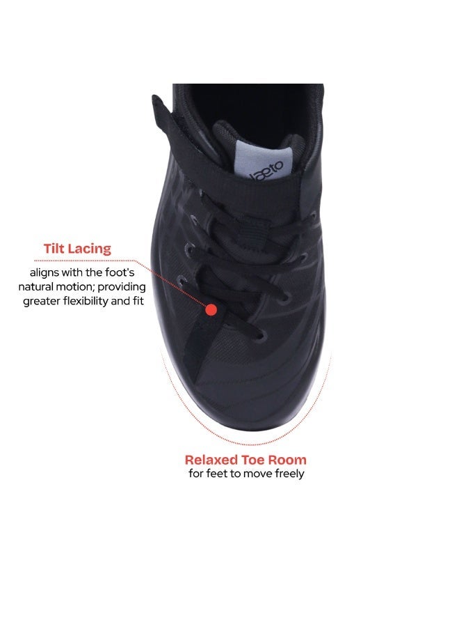 Plaeto Kids School Shoes for Boys & Girls – Lightweight, Durable, Comfortable All-Day Wear with Cushioned Sole, Breathable Design & Strong Grip for School, Sports and Daily Activities - Image 4