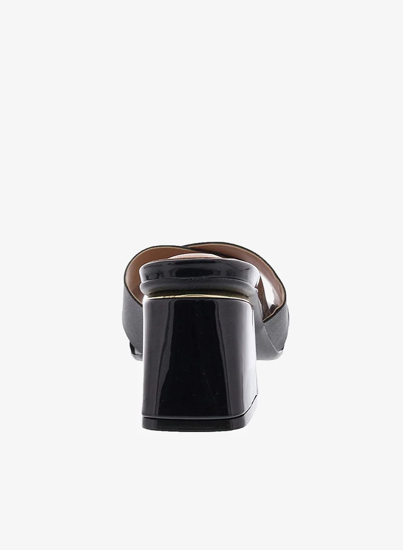 VIZZANO Black Heels Sandal for Women – Stylish Ladies Heel Sandals & Sling Back Heels for Girls for Women | Best Price UAE