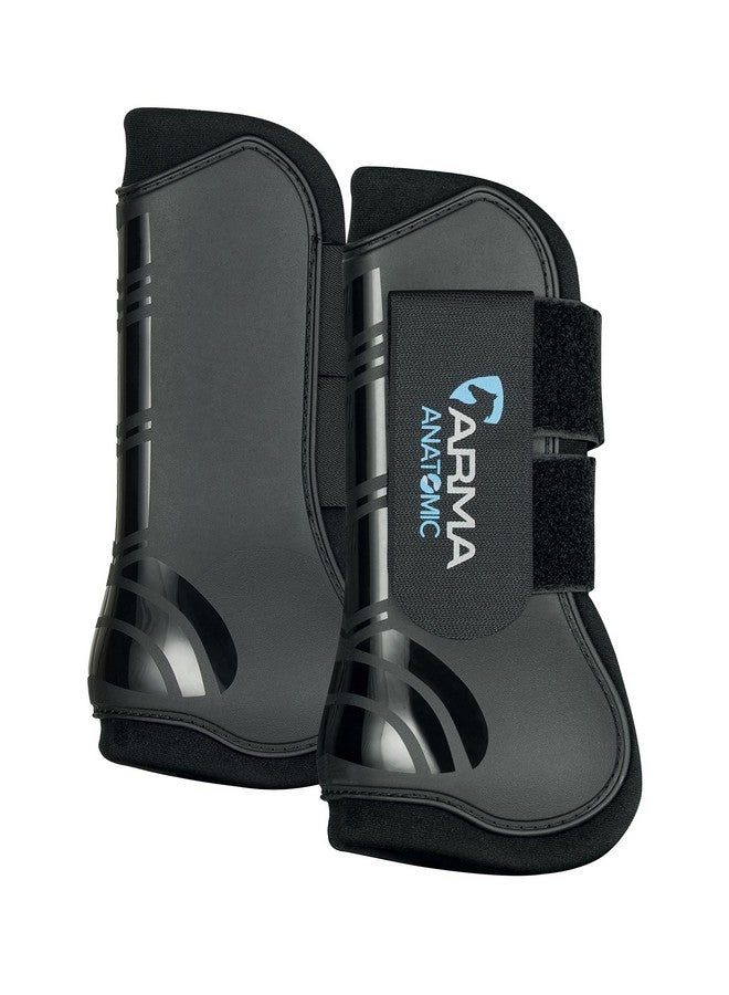 Shires ARMA Tendon Boot (Black, Full) - Image 1