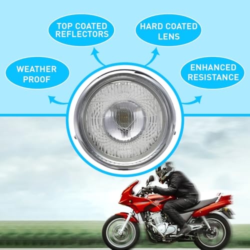UNO Minda HL-5186 Head Light Assembly with Wire - Non MFR for Yamaha Crux - Image 2