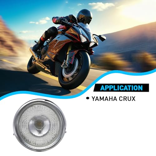 UNO Minda HL-5186 Head Light Assembly with Wire - Non MFR for Yamaha Crux - Image 3