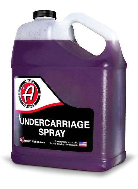 Sio2 Infused Invisible Undercarriage Dressing Spray For Car Detailing, Silica Infused For Premium Results, Works On Tires, Trim, Wheel Wells, Black Satin Finish (1 Gallon)
