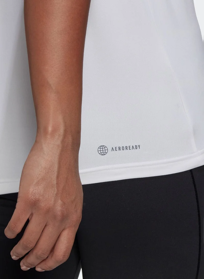 Adidas  Min Logo T-Shirt for Women | Best Price UAE
