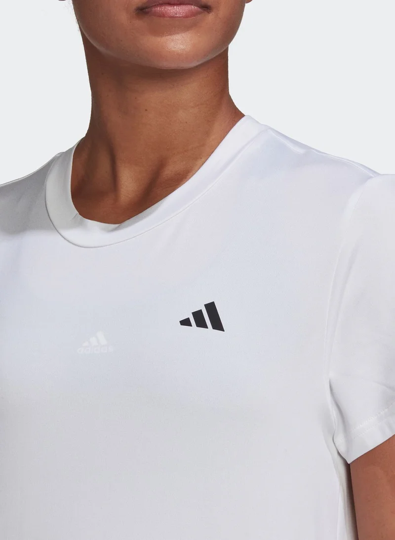 Adidas  Min Logo T-Shirt for Women | Best Price UAE