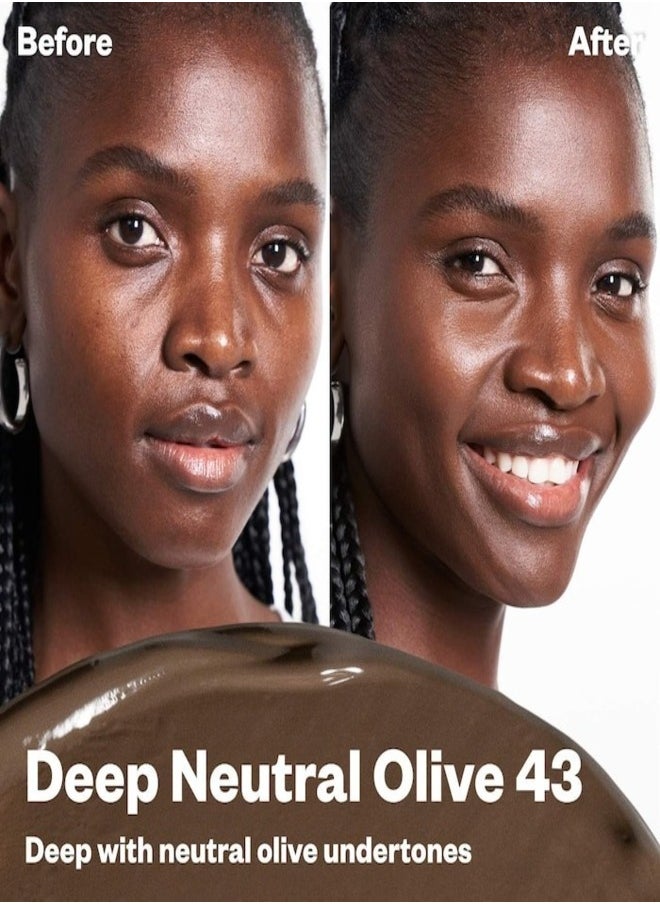 Kosas KOSAS BB Burst Tinted Moisturizer Gel Cream with Copper Peptides - Deep Neutral Olive 43 - Deep With Neutral Olive Undertones 30ml  - Image 2