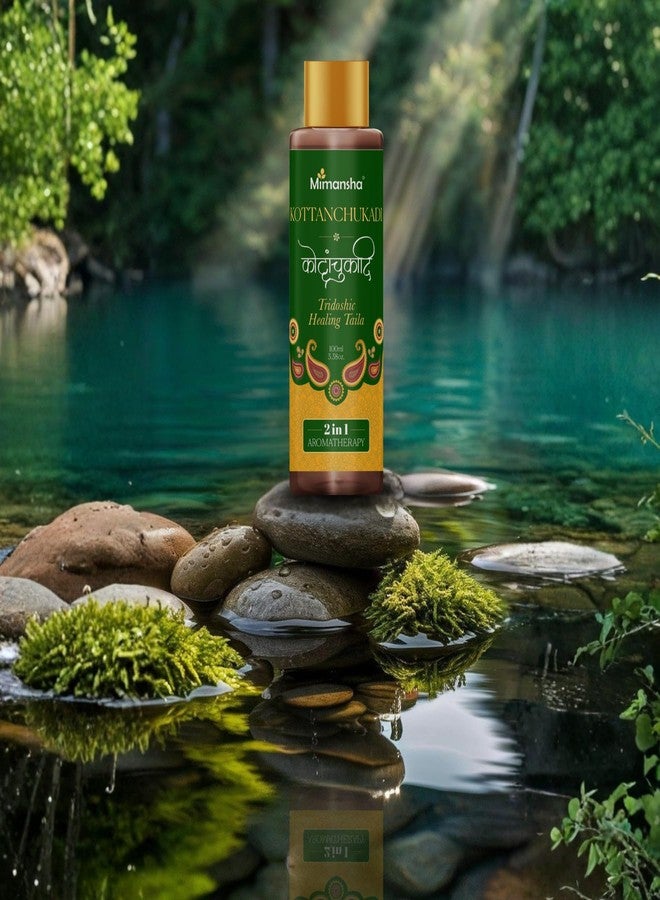 MIMANSHA Kottanchukadi Taila – Ayurvedic Oil for Skin Irritation, Itching & Stiffness Relief | Herbal Milk-Infused Massage Oil- 100ml - Image 1