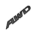 EmbRoom SunteeLong AWD Emblem 3D Metal Tailgate Side Sticker Badge Replacement For 4x4 All Wheel Drive SUV Off Road Black - Image 2