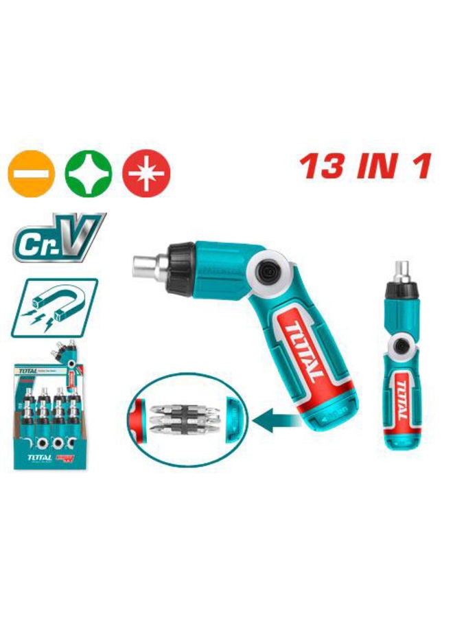 Total Tools 13*1 System Hand Screwdriver Total - Image 2