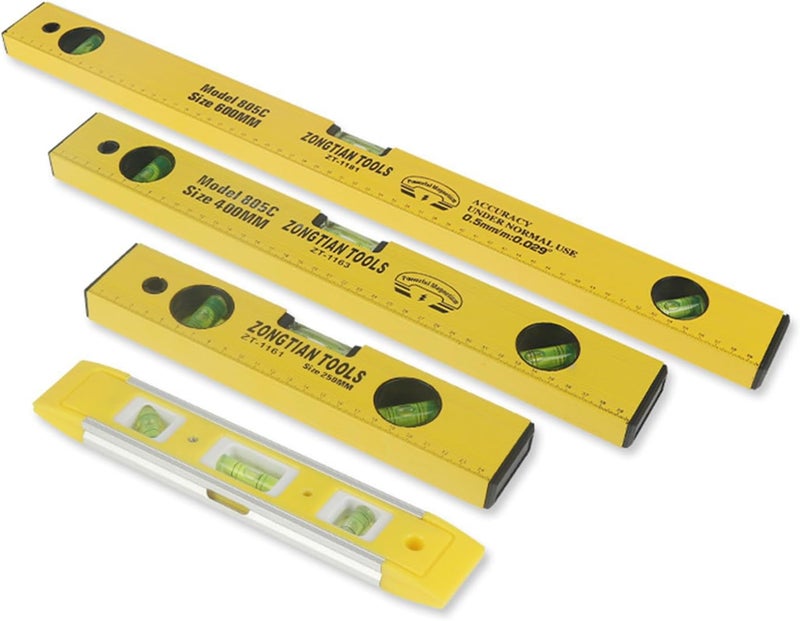 Professional Aluminum Construction Levels Tool Offering Precise and Durability for All Projects Builders and Renovators High Precise Aluminum - Image 3