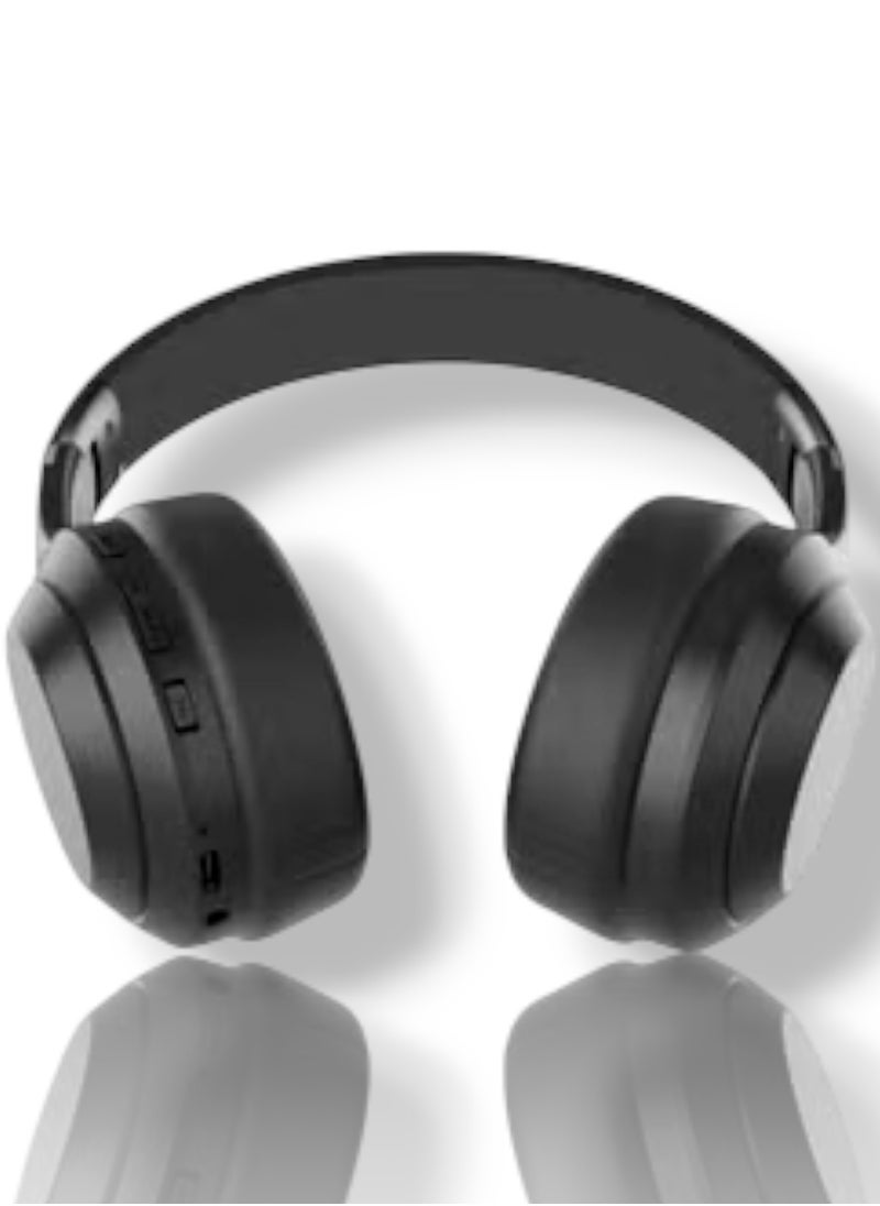 SODO - Headset SD-1121 Wireless Stereo Over Ear Headphones With Microphone Black - Image 1