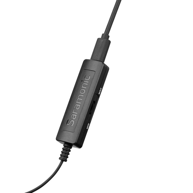 Saramonic Digital Lavalier Microphone with Lightning, USB-C & USB-A Output for iPhone, iPad, Android Devices & Computers with Headphone Out (LavMicro+DC) - Image 5
