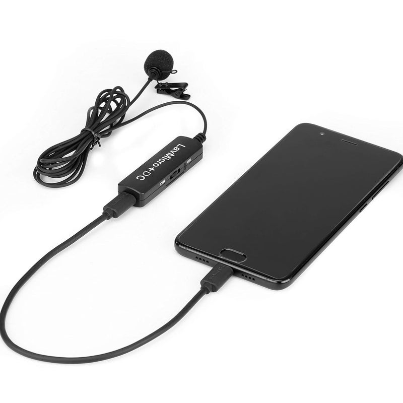 Saramonic Digital Lavalier Microphone with Lightning, USB-C & USB-A Output for iPhone, iPad, Android Devices & Computers with Headphone Out (LavMicro+DC) - Image 3
