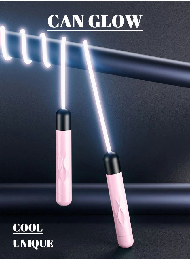 GROIC Jump Rope,Glowing Skipping Rope, for Basic Jumping Training Working Out Exercise Weight Loss, Indoors Outdoors LED Light Up Without Tangles Adjustable Jumping Rope  - Image 5