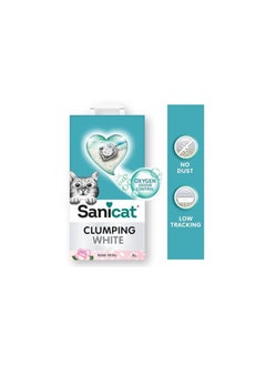 Sanicat SaniCat Clumping White Rose 8 L  - Image 2