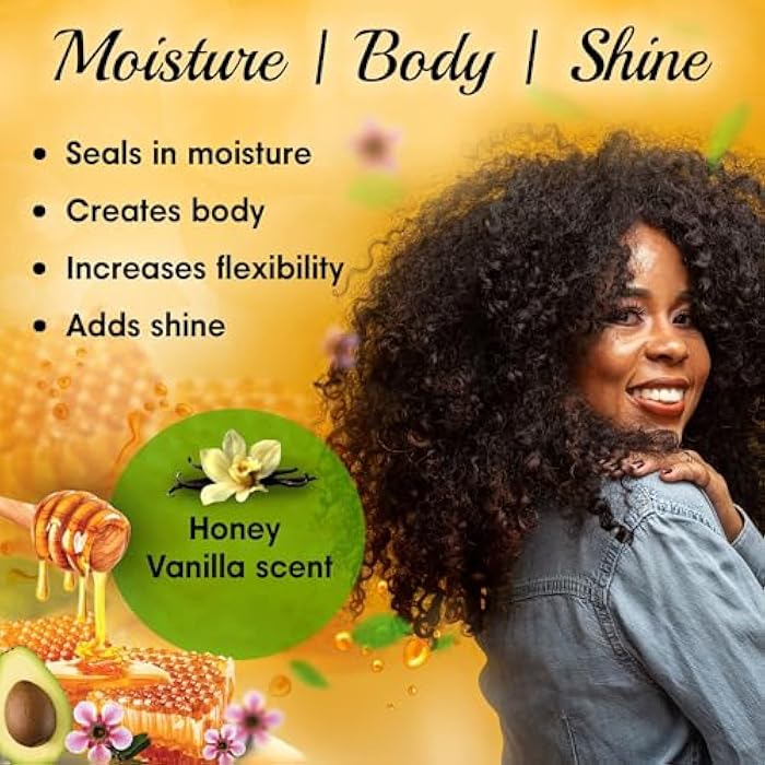 SOFNFREE SOF N' FREE Moisture Rich Conditioner with Manuka Honey & Avocado Natural Hair Butter and Hair Moisturizer for Coily & Curly Hair - 11.83 Fl Oz (Pack of 1) - Image 5
