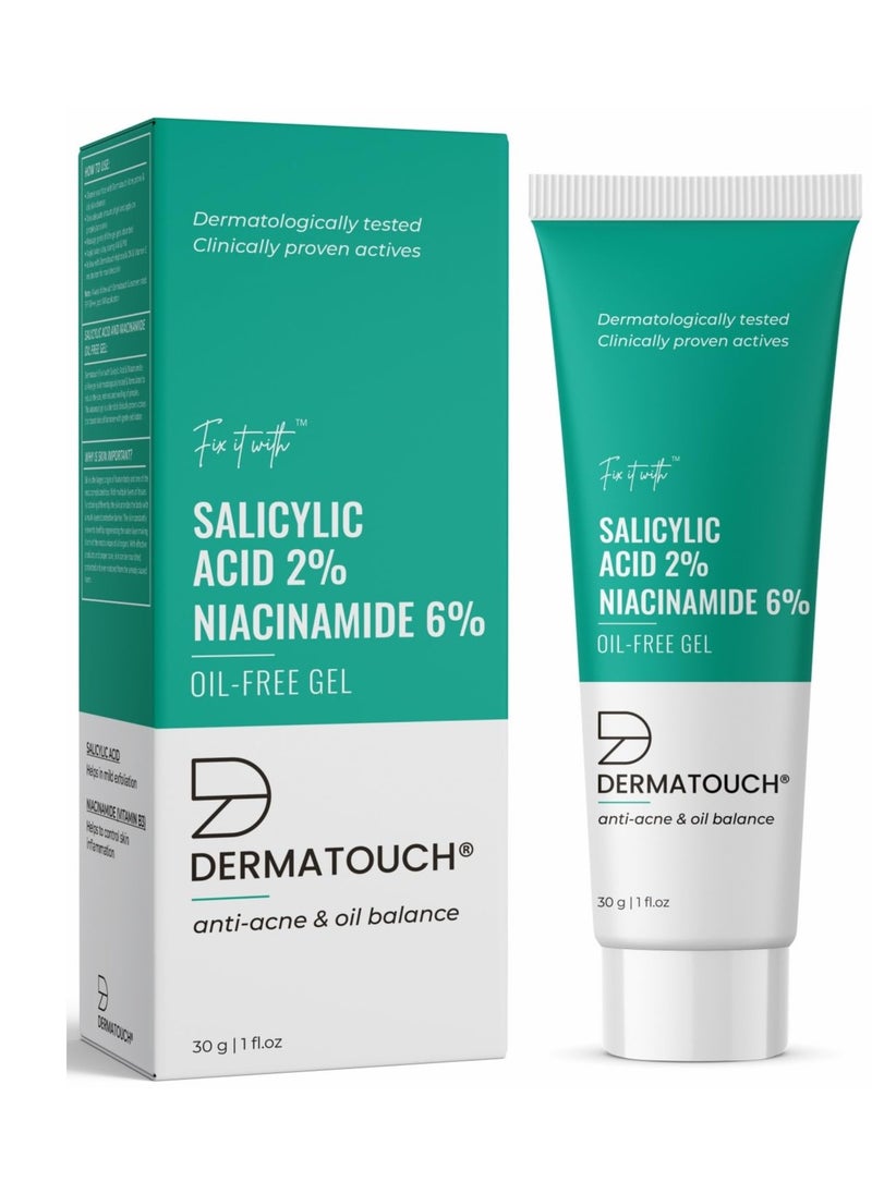 Dermatouch Salicylic Acid 2% Niacinamide 6% Anti Acne 30G - pzsku/ZBC962176E470EB7EEAE0Z/45/_/1709208060/36ce19e5-b728-41bc-98e1-0e394aa73a79