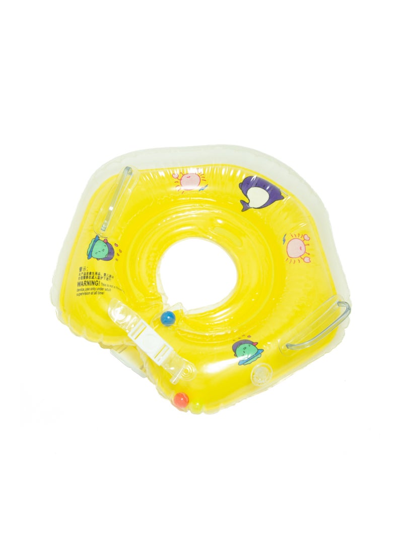 Pikkaboo Pikkaboo-Iswimsafe Infant Neck Floater Yellow With Inflator  - Image 2