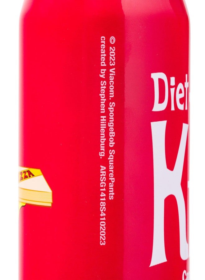 سيلفر بوفالو كوب سيلفر بافالو سبونج بوب سكوير بانتس بيتزا ديليفري دايت دكتور كيلب من الفولاذ المقاوم للصدأ بجدار مزدوج على شكل علبة، 11.8 أونصة - Image 4