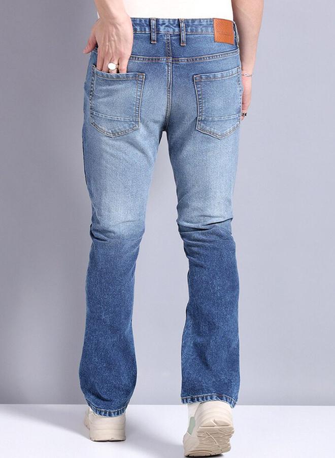 The Indian Garage Co Men Mid Wash Stretchable Jeans - Image 3