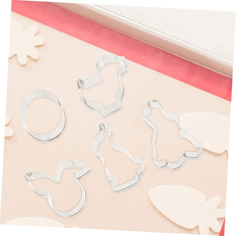 Stainless Steel Easter Cookie Stamps 15PCS Baking Molds For Cookies Fudge Crafts - Image 3