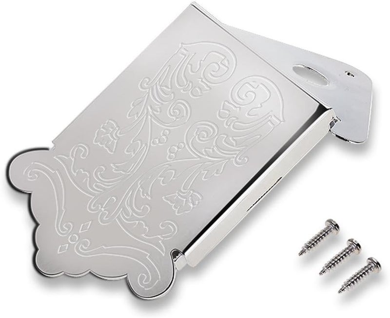 Bnineteenteam Mandolin Tailpiece Mandolin Tailpiece Cover Replacement with Screws Instrument Accessory - Image 1
