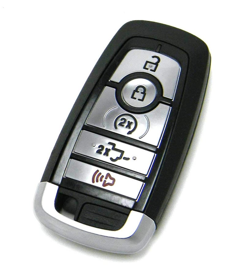Ford OEM 5-Button Smart Key Fob Remote Compatible With 2017-2020 Ford F-Series Truck (FCC ID: M3N-A2C93142600, P/N: 164-R8166, HC3T-15K601-BB) - Image 2