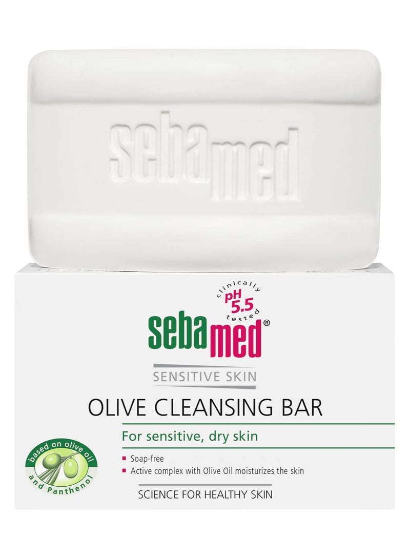 Sebamed OLIVE CLEANSING BAR For sensitive, dry skin 150 g - Image 2