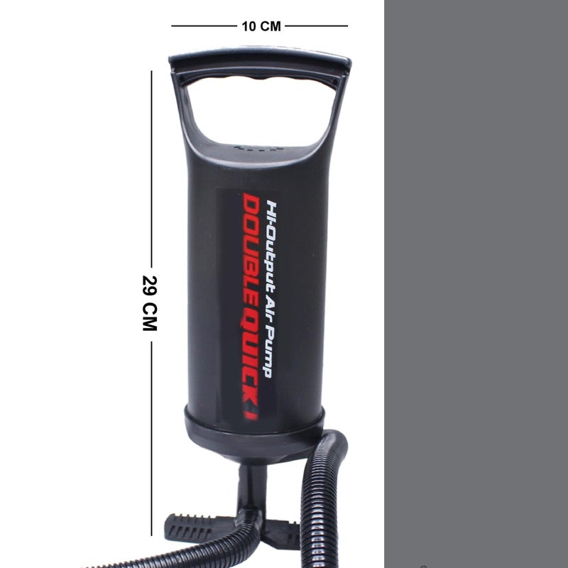 Fully مضخة هواء متعددة الاستخدامات لملء/تفريغ الأريكة، السرير، برك السباحة، الأنابيب، الألعاب، أكياس الهواء، المراتب (أسود) - Image 1