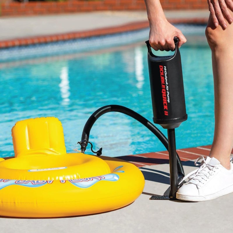 Fully مضخة هواء متعددة الاستخدامات لملء/تفريغ الأريكة، السرير، برك السباحة، الأنابيب، الألعاب، أكياس الهواء، المراتب (أسود) - Image 5