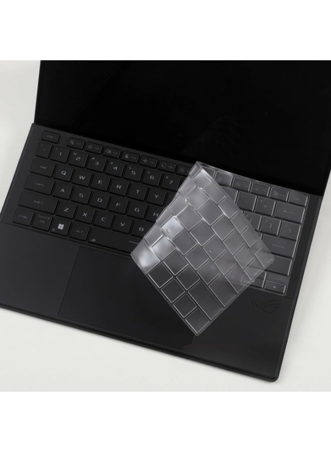 general Compatible with the 13.4-inch ASUS ROG Flow Z13 (2025) GZ302E Highly Transparent TPU Silicone Laptop Keyboard Cover and HD Scratch-Resistant Screen Protector - Image 5