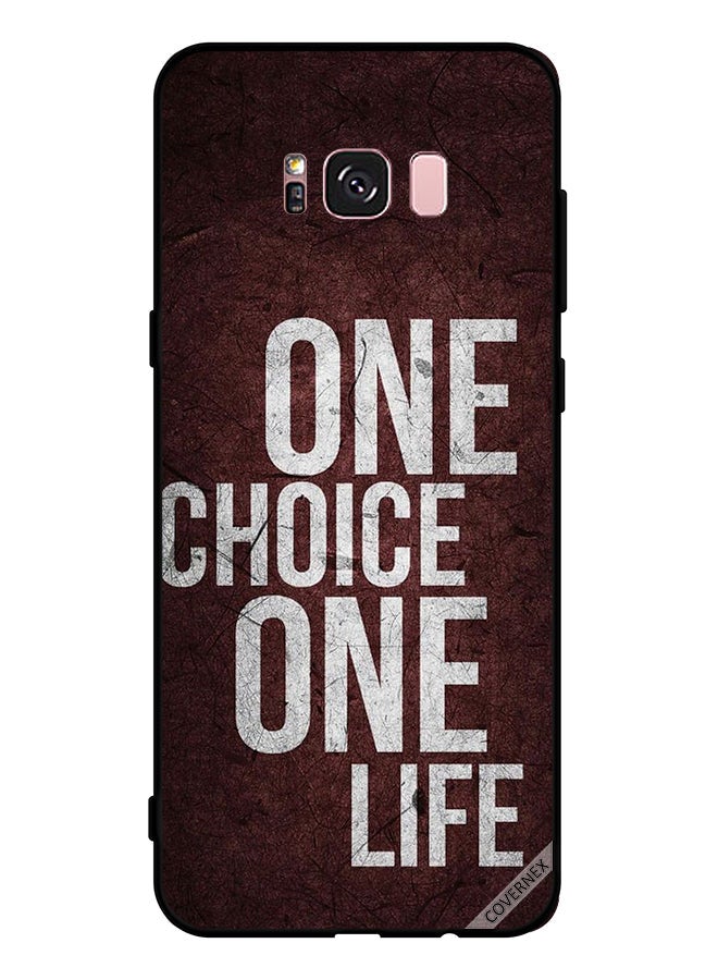 Covernex Protective Case Cover For Samsung Galaxy S8 Plus One Choice One Life - Image 1